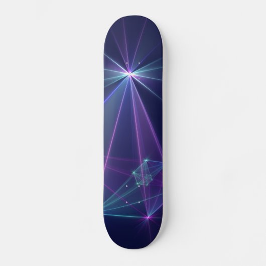 Constellatie, Abstracte Fantasy Fractal Art Skateb Skateboard (Voorkant)