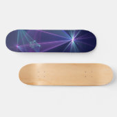 Constellatie, Abstracte Fantasy Fractal Art Skateboard (Horizontaal)