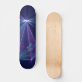 Constellatie, Abstracte Fantasy Fractal Art Skateboard (Voorkant)