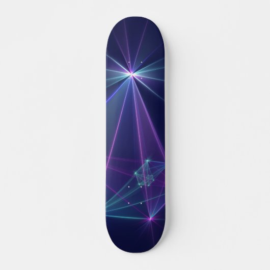 Constellatie, Abstracte Fantasy Fractal Art Skateboard (Voorkant)