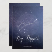 Constellatie Celestial Tafelnummer Grote Dipper (Voorkant / Achterkant)