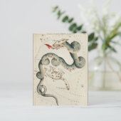 constellatie illustratie briefkaart (Staand voorkant)