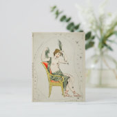  constellatie illustratie briefkaart (Staand voorkant)