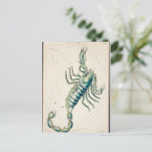 constellatie illustratie briefkaart (Staand voorkant)