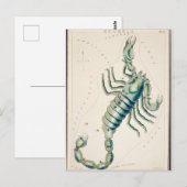 constellatie illustratie briefkaart (Voorkant / Achterkant)