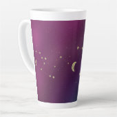 Constellatie Ombré Galaxy Latte Mok (Linkerhoek)