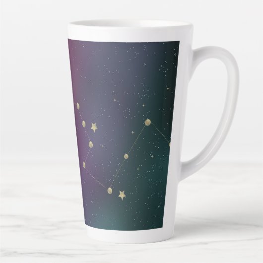 Constellatie Ombré Galaxy Latte Mok (Rechts)