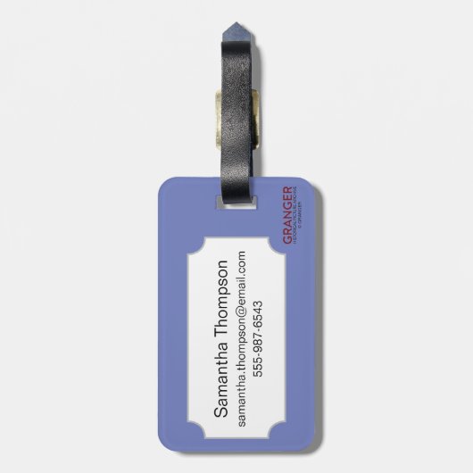 Constellatie: Pegasus Bagagelabel (Achterkant verticaal)