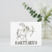 Constellatie: Sagittarius Briefkaart (Staand voorkant)