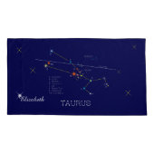 Constellatie TAURUS uniek, elegant Kussensloop (Achterkant)
