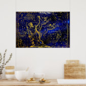 Constellatie van Bootes Poster (Keuken)