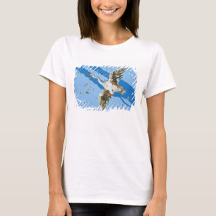 Constellatie van Cygnus, van "Uranometria", geschr T-shirt
