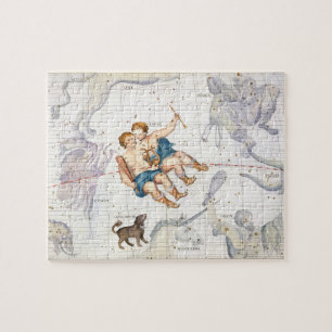 Constellatie van Gemini met Canis Minor, bord 13 Legpuzzel