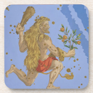 Constellatie van Hercules Lion's Pelt uit 'Urano' Bier Onderzetter