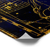 Constellatie van Hercules Poster (Hoek)