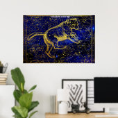 Constellatie van Ursa Major Poster (Thuiskantoor)