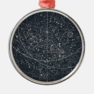  constellatiekaart metalen ornament