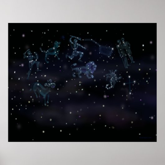 Constellaties Poster (Voorkant)
