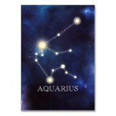 Constellation | Aquarius | Numéro de table mariage (Par défaut)