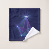 Constellation, Art Fractal Abstrait Fantastique (Gant de toilette)