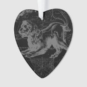 Constellation du Lion Hevelius 1690 23 juillet - 2 (devant)