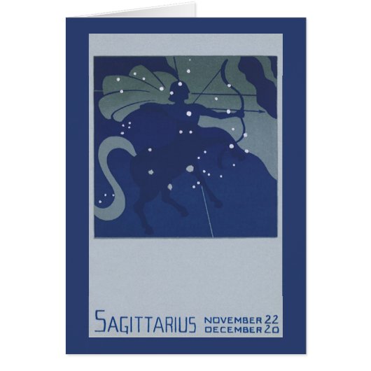 Constellation du Sagittaire Astrologie Zodiaque Vi (Devant)