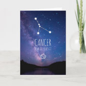 Constellation du zodiaque Cancer | Carte astrologi (Devant)