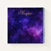 Constellation Gold Scorpio sur Galaxy | CARNET (Dos)