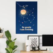 Constellation Lanterne Cérébrale Affiche de style (Bureau à domicile)