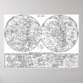Constellation Map Poster (Voorkant)