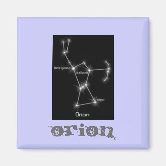 Constellation Orion Magneet (Voorkant)