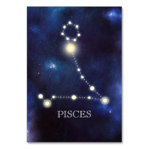 Constellation Poissons Numéro de table mariage