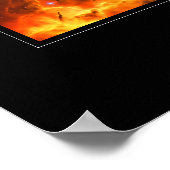 Constellation Puppis Nebula, Hubble Space afbeeldi Poster (Hoek)