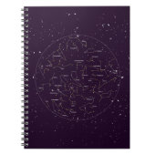 Constellation Sensation | Spiral notebook Notitieboek (Voorkant)