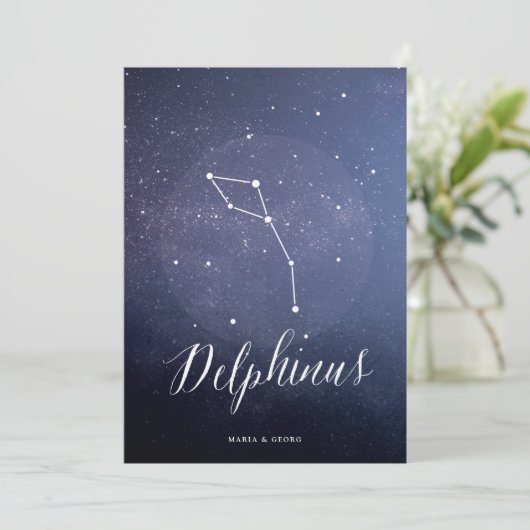 Constellation Star Numéro de table Delphinus (Debout devant)