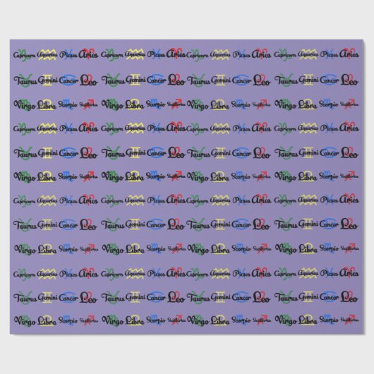 Constellations Cadeaupapier (Vlak)