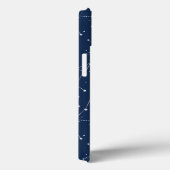 Constellations Starry Sky Navy Blue Case-Mate iPhone Case (Achterkant / Rechts)