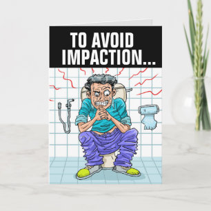 CONSTIPATION AMUSANTE SUR LA COLLINE CARTES D'ANNI