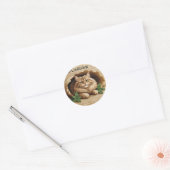 Constitution & Catnip - Sticker pour chat patrioti (Enveloppe)