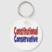 Constitutioneel Conservatief Sleutelhanger (Achterkant)