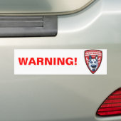 Constitutionele Watchdog Bumpersticker (Op auto)