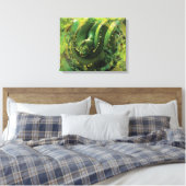 Constrictor Green Python Boa Canvas Afdruk (Insitu (Slaapkamer))