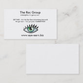 Constructeur de revenu de carte de visite (Devant / Derrière)