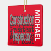 Constructeur Extraordinaire CUSTOM Keramisch Ornament (Links)