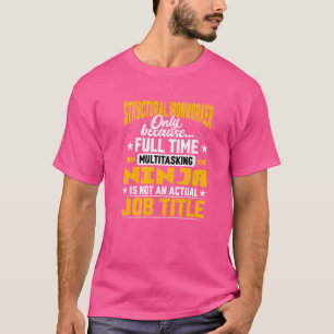 Constructeur metaalconstructies Functietitel T-shirt