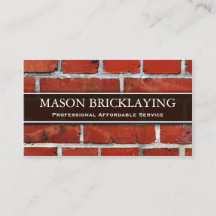 Constructeur professionnel / Carte de visite de br