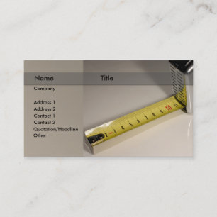 constructie / architect / ontwerper visitekaartje