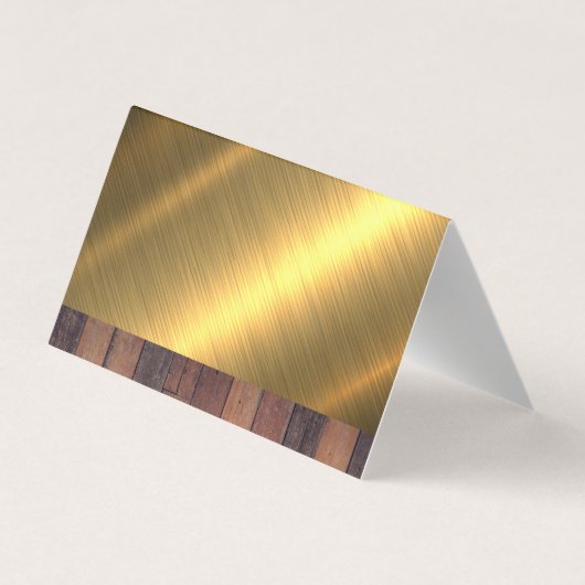 Constructie Gereedschap Iconen | Houten Metaal Ach Visitekaartjes (Achterkant)