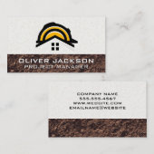 Constructie Hard Pet | Vastgoedontwikkelaar Visitekaartje (Voorkant / Achterkant)