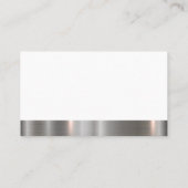 Constructie Hardhat Metallic Gear Logo Visitekaartje (Achterkant)